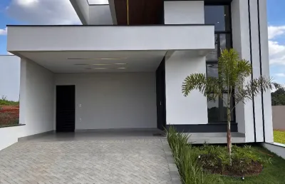 Linda casa térrea de 146m² de área construída, e terreno de 200m², à venda no excelente condomínio fechado reserva ipanema em sorocaba - sp