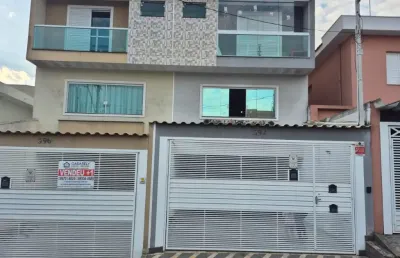 Lindo sobrado à venda com 235m² de área construída e terreno de 132,5m2, no bairro assunção em são bernardo do campo - sp