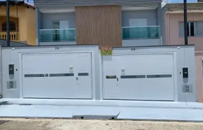 Lindo sobrado à venda com 174m² de área construída, terreno de  145m², no bairro vila helena - santo andré- sp.