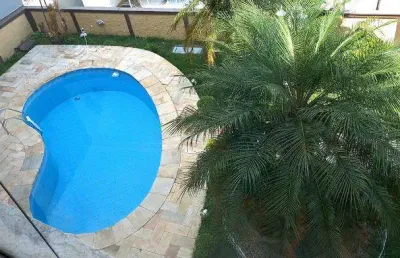 Casa de condomínio sobrado á venda de 450m² com 04 dormitórios, terra nova ii.