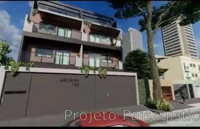 Cobertura á venda de 100m² com 02 dormitórios, no excelente bairro jardim - santo andré