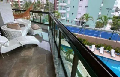 Apartamento á venda possui 240m² com 04 dormitórios em riviera - bertioga.