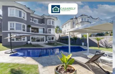 Casa de condomínio á venda com 1350m², 5 suítes. alphaville - sp.