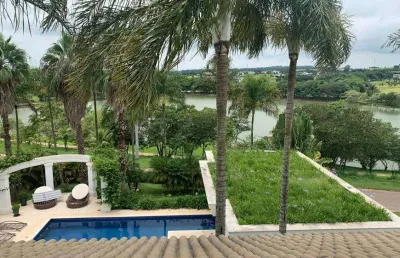 Casa térrea em condomínio de 800m² á venda com 05 suítes, fazenda alvorada - porto feliz