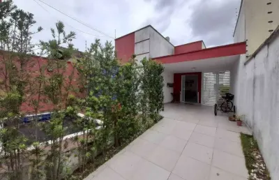 Casa com 3 dormitórios à venda, 95 m² por r$ 450.000,00 - balneário stella maris - peruíbe/sp