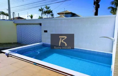 Casa com 3 dormitórios à venda, 112 m² por r$ 760.000,00 - jardim imperador - peruíbe/sp