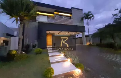 Casa com 4 dormitórios à venda, 395 m² por r$ 3.500.000,00 - alphaville nova esplanada - votorantim/sp