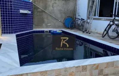Casa com 4 dormitórios à venda, 180 m² por r$ 400.000,00 - estância são josé - peruíbe/sp