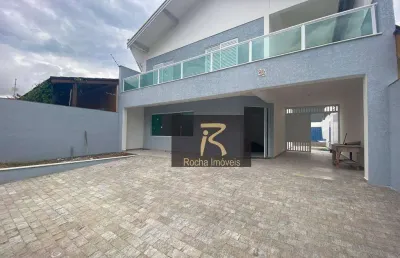 Sobrado com 3 dormitórios à venda, 270 m² por r$ 980.000,00 - balneário josedy - peruíbe/sp