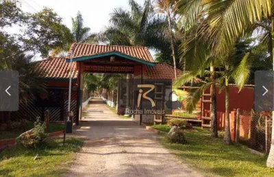 Chácara com 2 dormitórios à venda, 3172 m² por r$ 680.000,00 - parque serra mar - peruíbe/sp