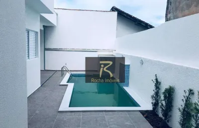 Casa com 3 dormitórios à venda, 129 m² por r$ 650.000,00 - estância são josé - peruíbe/sp