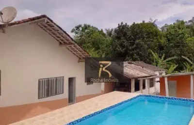 Chácara com 6 dormitórios à venda, 30000 m² por r$ 670.000,00 - chácaras iporanga - peruíbe/sp