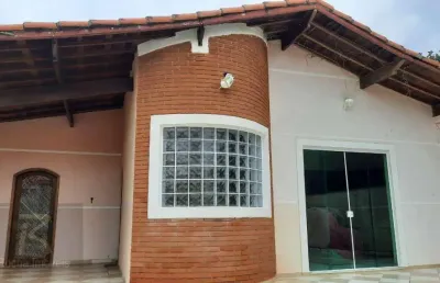 Casa com 3 dormitórios à venda, 150 m² por r$ 430.000,00 - balneário três marias - peruíbe/sp