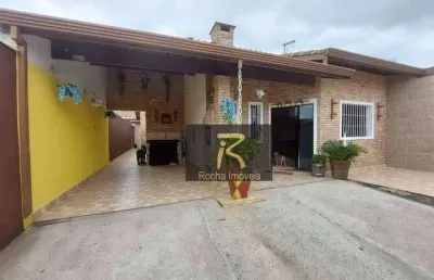 Casa com 3 dormitórios à venda, 149 m² por r$ 399.000,00 - estância são josé - peruíbe/sp