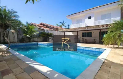 Sobrado com 3 dormitórios à venda, 225 m² por r$ 1.295.000,00 - balneário stella maris - peruíbe/sp