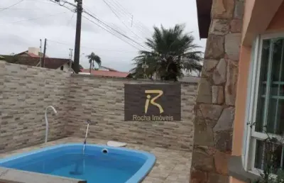 Casa com 3 dormitórios à venda, 139 m² por r$ 650.000,00 - parque balneário oásis - peruíbe/sp