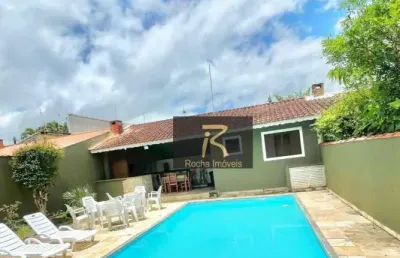 Casa com 3 dormitórios à venda, 180 m² por r$ 550.000,00 - estância balneária maria helena novaes - peruíbe/sp