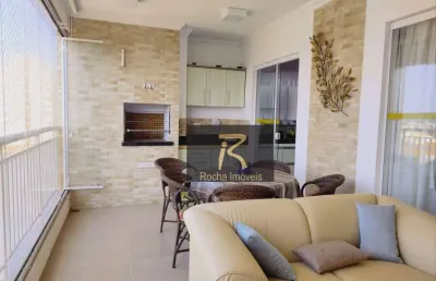 Apartamento com 3 dormitórios à venda, 125 m² por r$ 680.000,00 - centro - peruíbe/sp