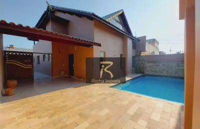 Sobrado com 4 dormitórios à venda, 250 m² por r$ 950.000,00 - jardim ribamar - peruíbe/sp