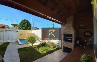 Casa com 2 dormitórios à venda, 93 m² por r$ 470.000,00 - parque d'aville residencial - peruíbe/sp