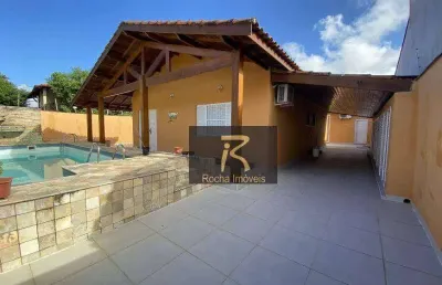 Casa com 2 dormitórios à venda, 137 m² por r$ 680.000,00 - bairro flórida - peruíbe/sp