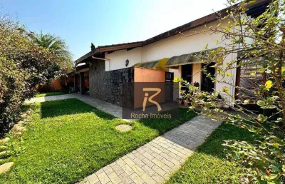 Casa com 3 dormitórios à venda, 190 m² por r$ 700.000,00 - parque balneário oásis - peruíbe/sp