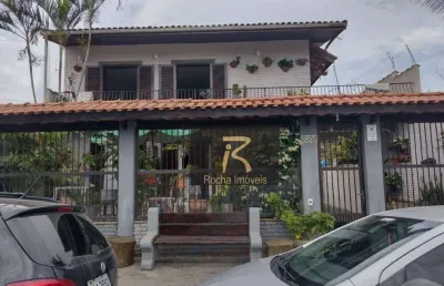 Casa com 5 dormitórios à venda por r$ 1.200.000,00 - balneário florida - peruíbe/sp