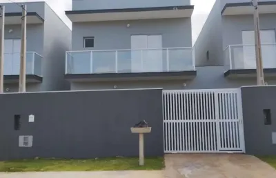 Sobrado com 3 dormitórios à venda, 105 m² por r$ 480.000,00 - residencial park d'aville - peruíbe/sp