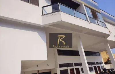 Apartamento com 3 dormitórios para alugar, 85 m² por r$ 2.400,00/mês - balneario samburá - peruíbe/sp