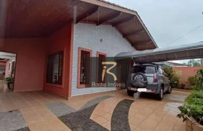 Casa com 3 dormitórios à venda, 182 m² por r$ 600.000,00 - jardim ribamar - peruíbe/sp