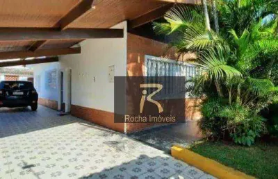 Casa com 4 dormitórios à venda, 174 m² por r$ 580.000 - balneário florida - peruíbe/sp