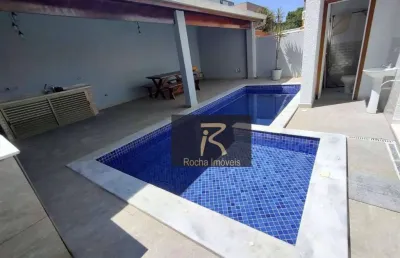 Sobrado com 3 dormitórios, 160 m² - venda por r$ 1.390.000,00 ou aluguel por r$ 6.500,00/mês - três marias - peruíbe/sp