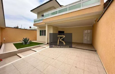 Sobrado com 4 dormitórios à venda, 268 m² por r$ 1.500.000,00 - cidade nova peruibe - peruíbe/sp