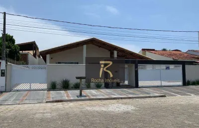 Casa com 4 dormitórios à venda, 233 m² por r$ 1.690.000,00 - balneário oásis - peruíbe/sp
