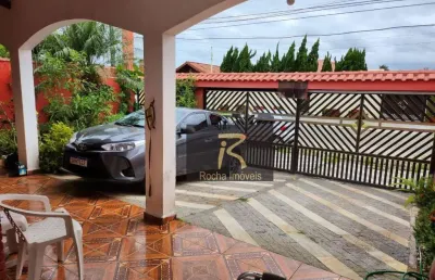 Casa com 3 dormitórios à venda, 150 m² por r$ 520.000,00 - balneário oásis - peruíbe/sp
