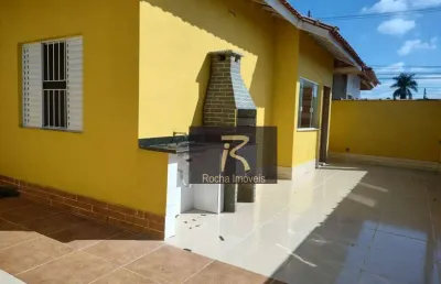 Casa com 2 dormitórios à venda, 60 m² por r$ 280.000 - balneário são joão batista ii - peruíbe/sp