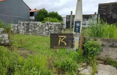 Terreno à venda, 275 m² por r$ 210.000 - balneário continental - peruíbe/sp