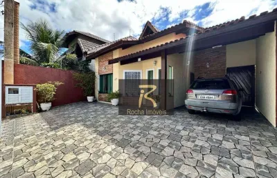 Casa com 5 dormitórios à venda por r$ 750.000,00 - parque balneário oásis - peruíbe/sp