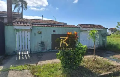 Casa com 2 dormitórios à venda, 150 m² por r$ 180.000,00 - estância são josé - peruíbe/sp