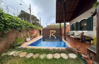 Casa com 3 dormitórios à venda, 168 m² por r$ 460.000,00 - estância balneária belmira novaes - peruíbe/sp