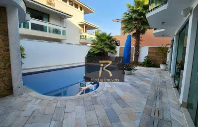 Sobrado com 4 dormitórios à venda por r$ 2.500.000,00 - bougainvillee i - peruíbe/sp