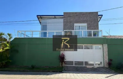 Sobrado com 3 dormitórios à venda, 159 m² por r$ 800.000,00 - estância balneária tupy - itanhaém/sp