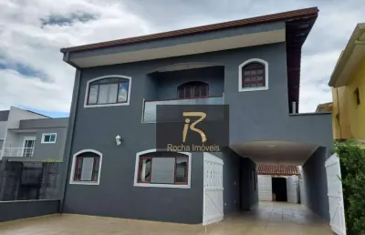 Casa com 6 dormitórios à venda, 260 m² por r$ 1.000.000,00 - três marias - peruíbe/sp