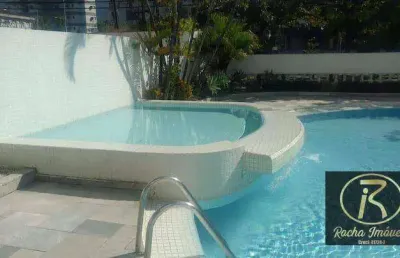 Cobertura com 3 dormitórios à venda, 318 m² por r$ 550.000,00 - jardim três marias - guarujá/sp