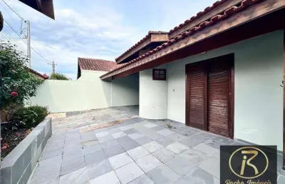 Casa com 3 dormitórios à venda, 137 m² por r$ 480.000,00 - balneário três marias - peruíbe/sp