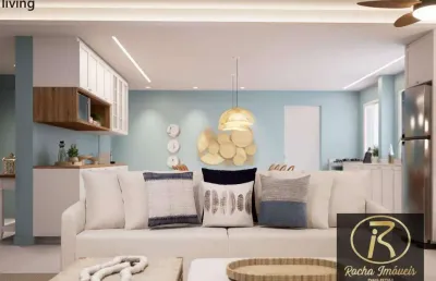 Apartamento com 3 dormitórios à venda, 131 m² por r$ 680.000,00 - parque balneário oásis - peruíbe/sp