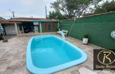Casa com 3 dormitórios à venda, 100 m² por r$ 250.000,00 - estância são josé - peruíbe/sp