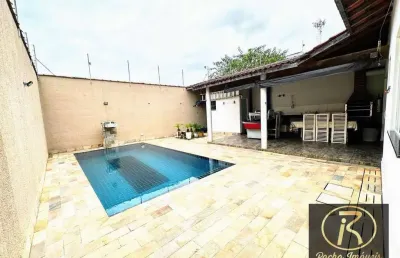 Casa com 3 dormitórios à venda, 116 m² por r$ 450.000,00 - estância são josé - peruíbe/sp