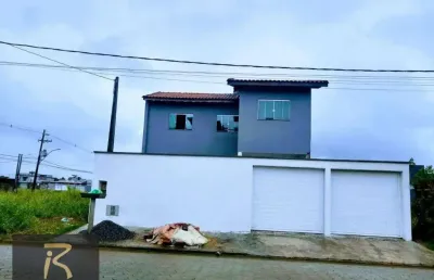 Sobrado com 3 dormitórios à venda, 120 m² por r$ 380.000,00 - balneário são joão batista ii - peruíbe/sp
