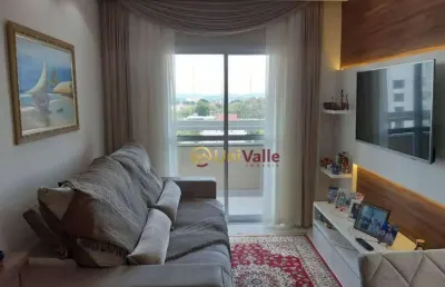 Apartamento com 2 dormitórios à venda, 63 m² por r$ 650.000,00 - parque industrial - são josé dos campos/sp